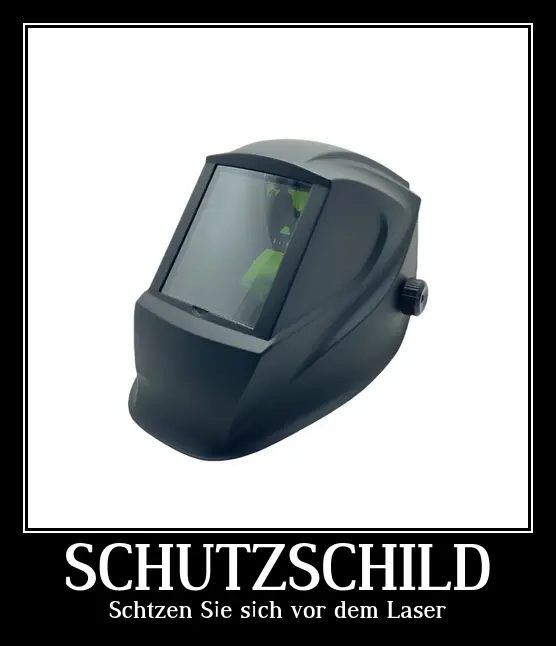 Chrání obličej a oči před laserovým zářením